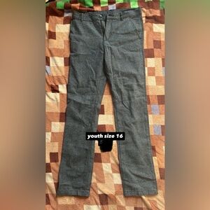 Youth Size 16 Gray Pants